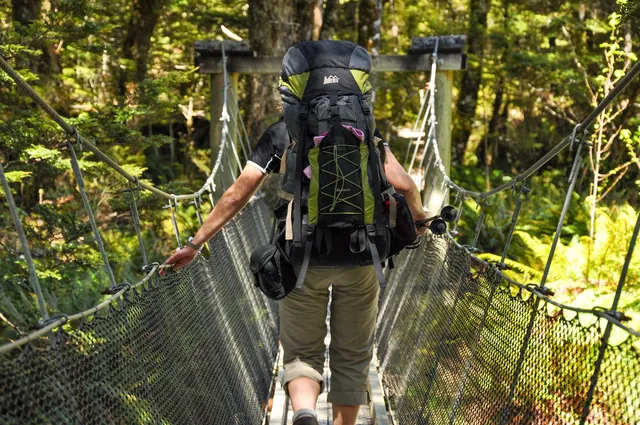 Gill not a huge fan of swing bridges, but the Routeburn offerings were very sturdy