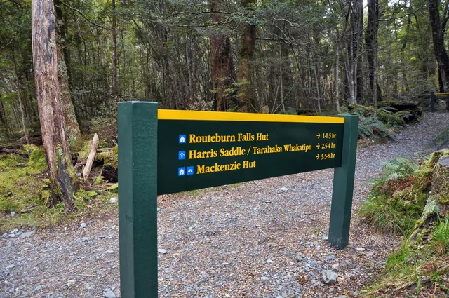 Starting out early, our first mission for the day was to climb up to Routeburn Falls Hut