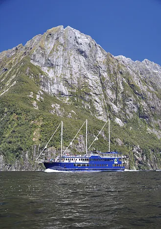Lots of cruise boats taking sightseeing tourists around the fiord