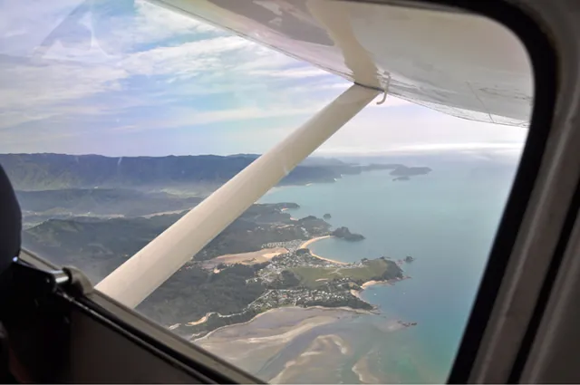 Looking across to the Abel Tasman National Park