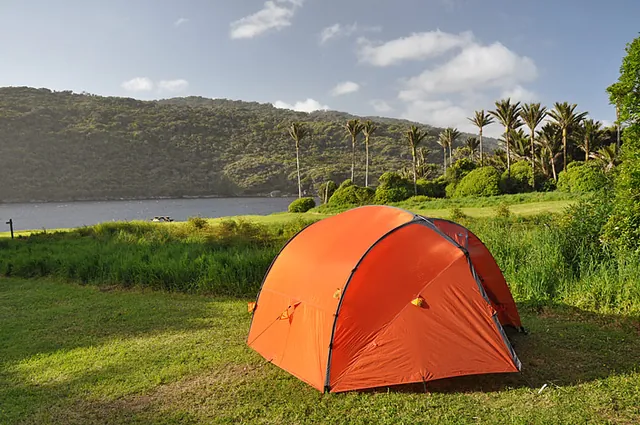 Very nice camp site with all the facilities. No sea views for us though as the site is positioned behind a wall of protective trees