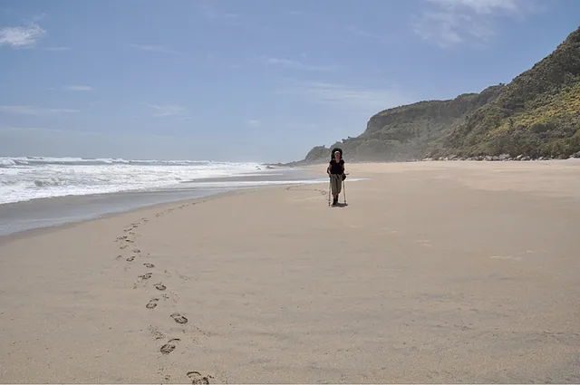 We didn't see anybody else all day, such is nature of this quieter Great Walk