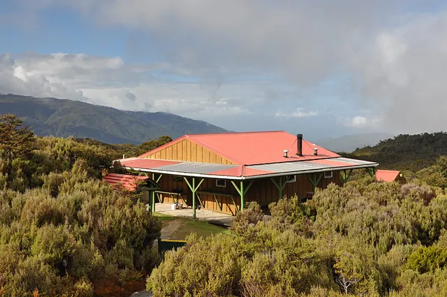 James Mackay Hut looking brighter this morning