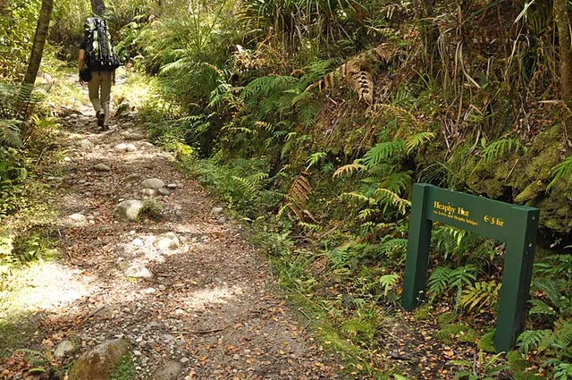 Heaphy Hut is the final target of the day