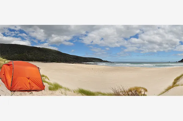 Camp site vista