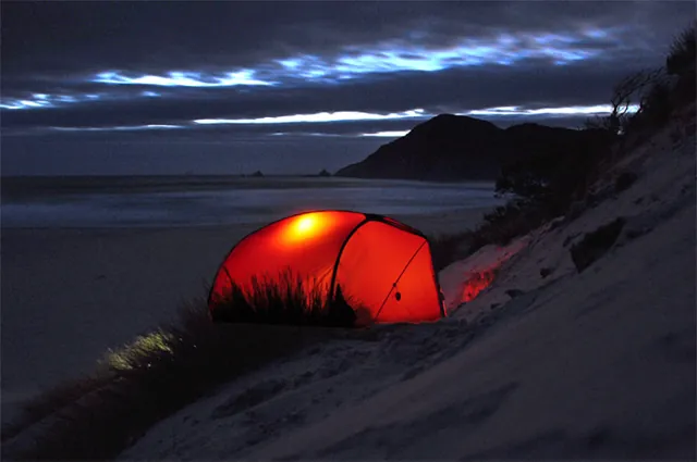 Falling asleep to the sound of the crashing waves. That's what the South Coast Track is all about!