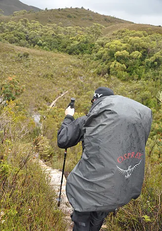 A lot of ups and downs as we make our way east to the Louisa River camp site