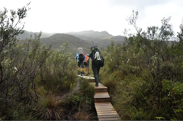 Early start on day 3 and the challenge of the Ironbound Range lays before us