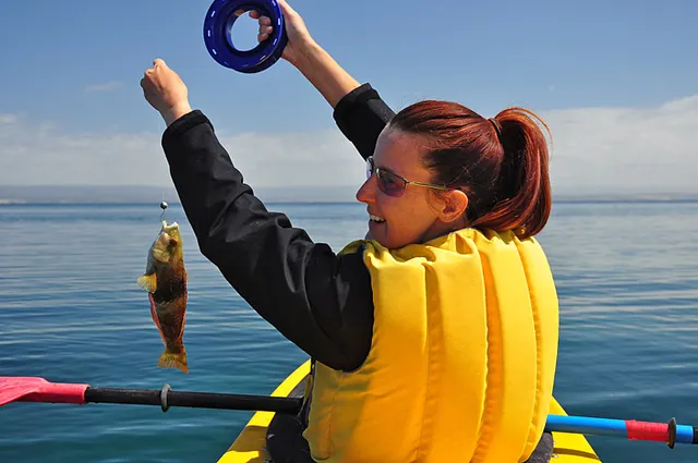 The fishing results in Tasmania were spectacular. A veritable free larder and the hand-reels came up trumps