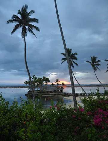 Each night served up a different sunset, such is the changeable weather at this time of year