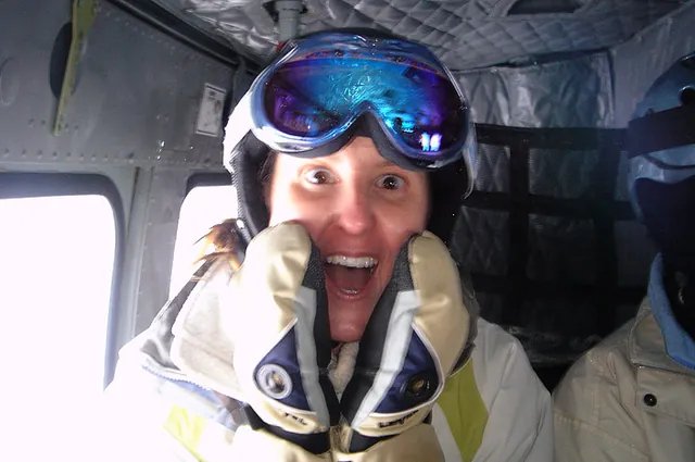 Gill nearly wetting herself with excitement