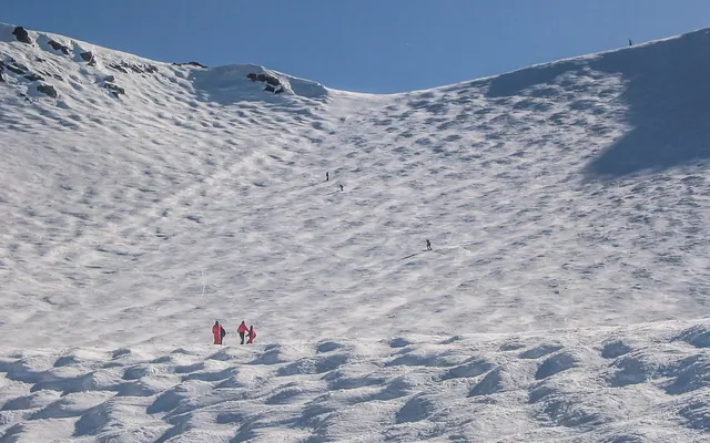 Massive mogul field - bl00dy skiers!