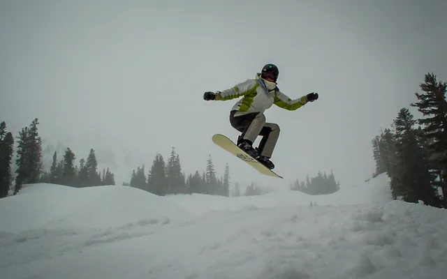 Gill getting some nice air on the jumps
