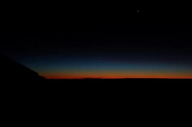 We'd heard a lot about the 'impurity-free' sunrise to be seen on summit day