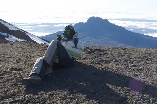 Finally, we reach Stella Point which marks the end of the steepest part of the trek