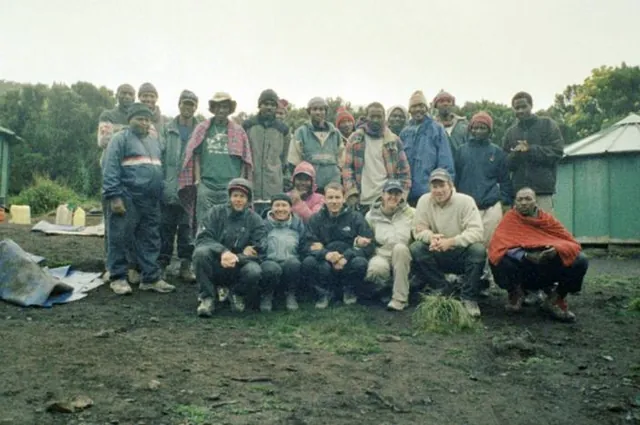 The final shot with all of our amazing crew ... thank you African Walking Company! [Alex McAtamney Â©]