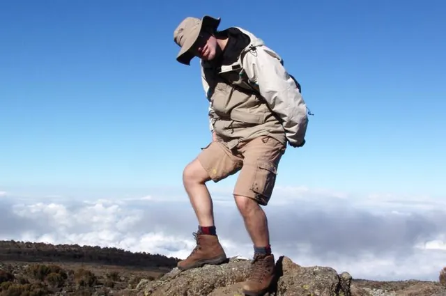 I was determined to hike in shorts on at least one day