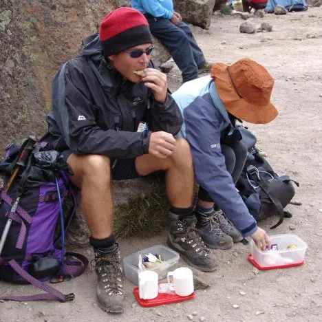Same packed lunch, different day