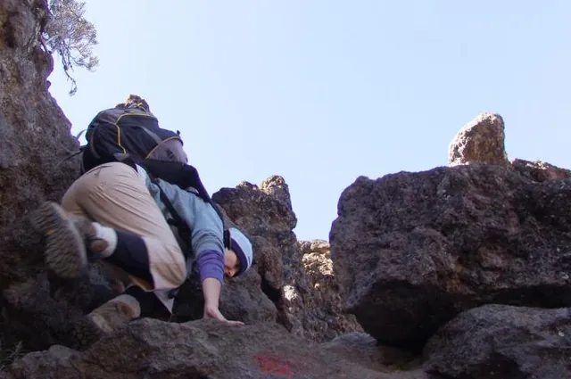 Gill keeping it together despite being scared of heights