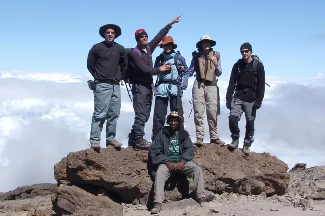 A group shot with Jackson, our assistant guide for today