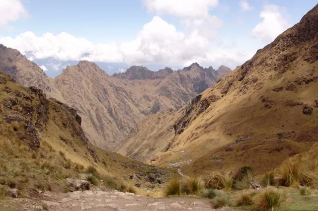 And the campsite for tonight lies somewhere down there