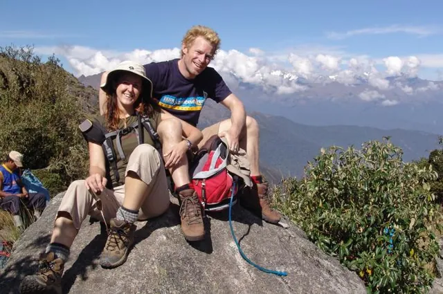 We reach the top of Runkuraqay pass with ease, but there was still a long way to go