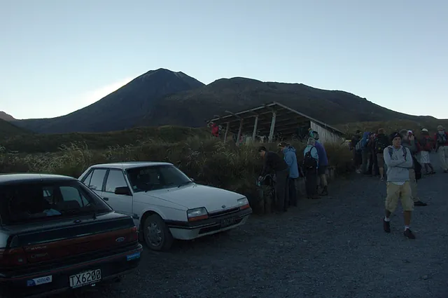 Early morning start (for non-parents at 7:30am) at Mangetepopo car park