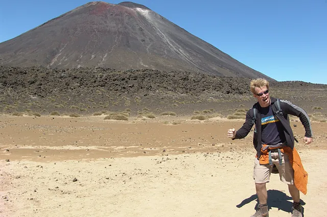 After the Ngauruhoe excursion, time to give it a bootful to get back on schedule