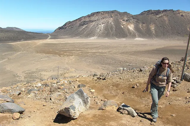 Gill completing the South Crater