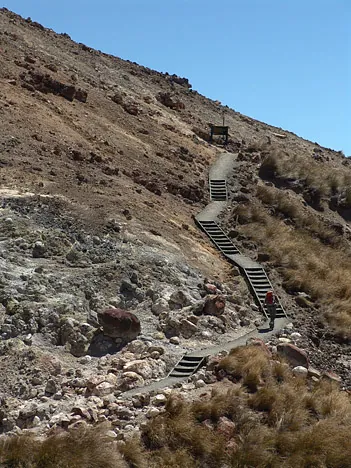 Some excellent paths and stairways along the way
