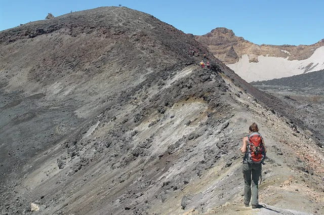 Alien world up at this elevation on top of a volcano