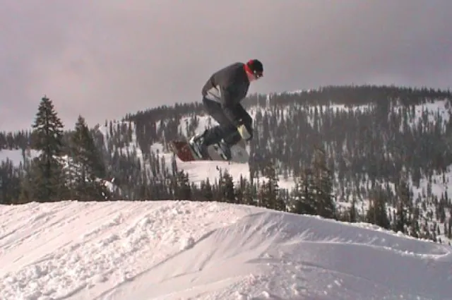 Andy looking at imminent face plant *ouchy*