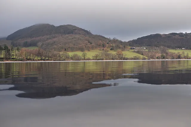 The lake was really still making for some good reflections