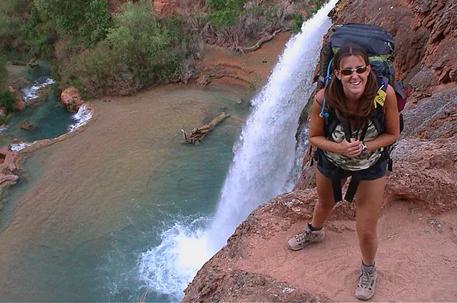 Seeing Havasu Falls for the first time makes the long hard trek worth it