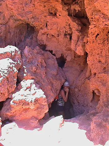 However, there is a bit of a treacherous route down to get to it