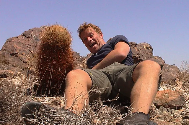 Stop looking at my gulch! The material puckers up that way when I'm sitting