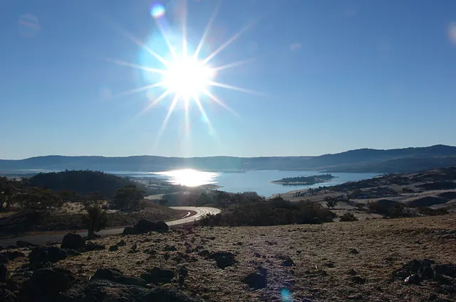 Our accommodation for the weekend was in nearby Jindabyne, with picturesque lake views