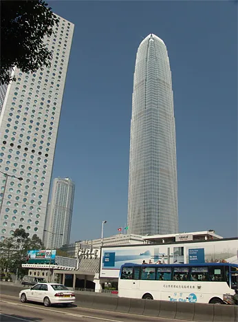 Hong Kong's tallest building - the International Finance Centre