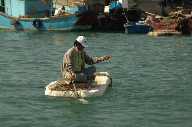 This guy is praying for an outboard motor for Christmas