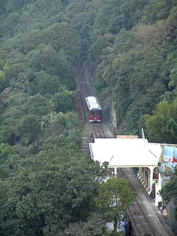 We take the tram up to Victoria Peak for the stunning views at sunset