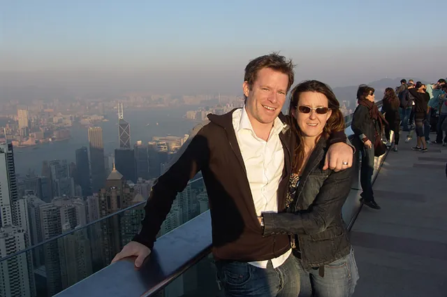 DnG enjoying the Hong Kong experience