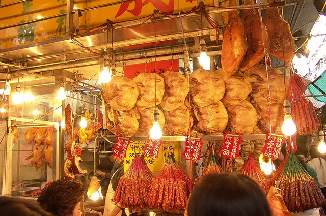 This shop was doing a roaring trade in flattened chickens?!?