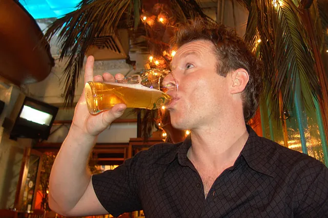 Sinking a few bevvies