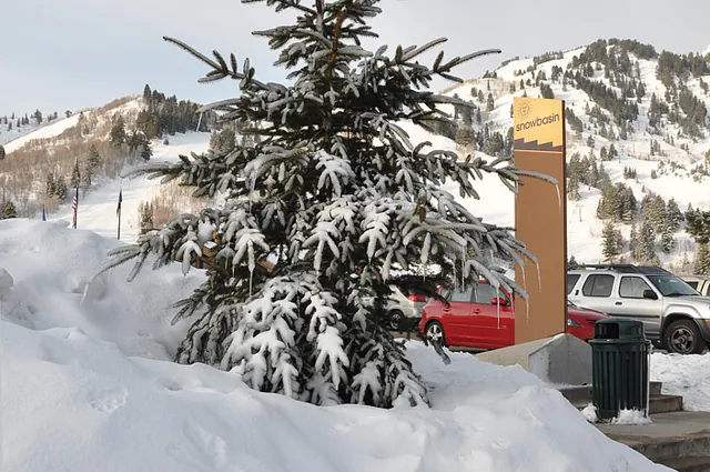 Arriving early for a Snowbasin breakfast