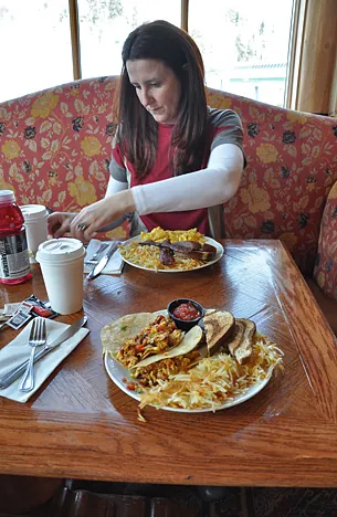 Just your typical U.S. power breakfast