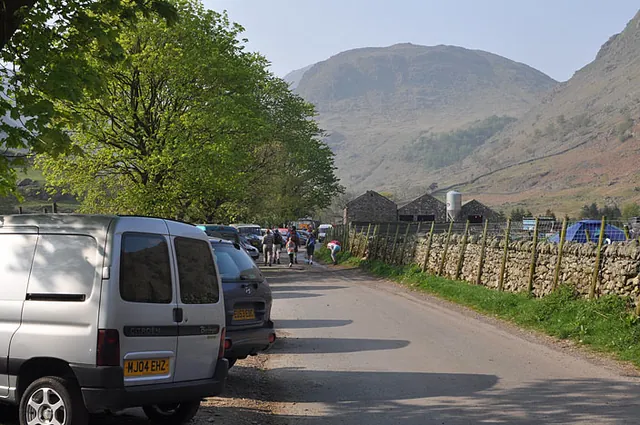 Starting out from Seathwaite Farm