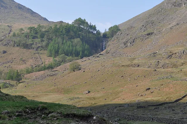 Not much water flowing after a very dry month