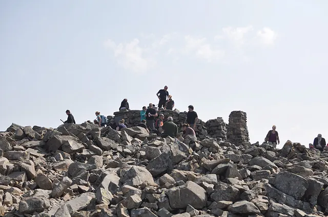 Busy day at the top