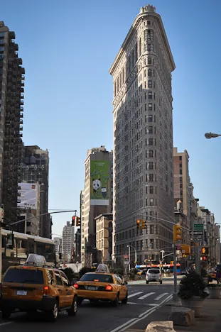 The Flat Iron building