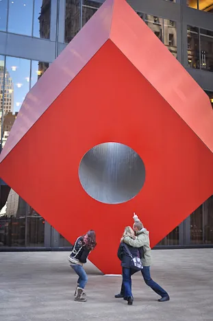 You won't believe what came down the mysterious hole